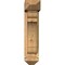 Ekena Millwork Olympic Arts and Crafts Smooth Bracket w/ Offset Brace, Western Red Cedar, 5 1/2"W x 16"D x 24"H BKT0604X16X24OLY03SWR - alternate 2